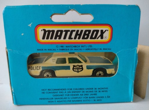 Zdjęcie oferty: Plymouth Gran Fury Matchbox Toys L 1981