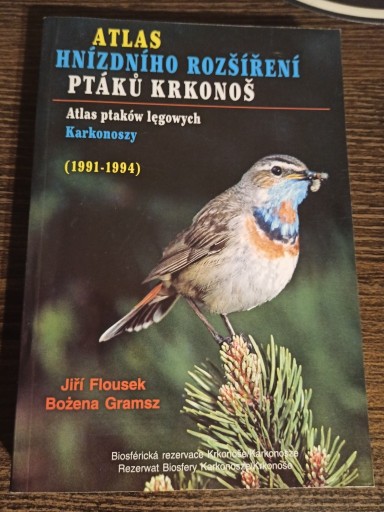 Zdjęcie oferty: Atlas ptaków lęgowych Karkonoszy 1991-1994
