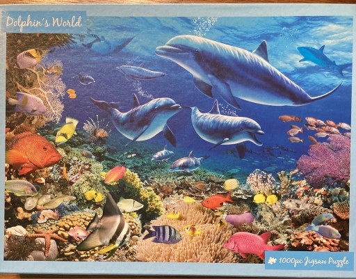 Zdjęcie oferty: Puzzle RAVENSBURGER 1000 Dolphin’s World