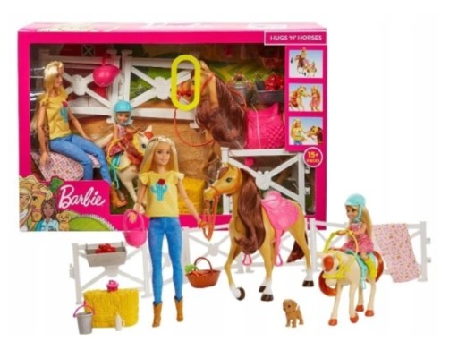 Zdjęcie oferty: Barbie Stadnina Koni Zestaw Mattel FXH15