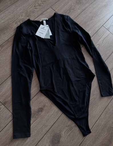 Zdjęcie oferty: Body H&M damskie czarne longsleev 36 S