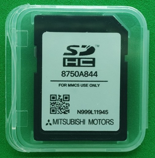 Zdjęcie oferty: Karta SD Mitsubishi MMCS EU dla systemu G-16 2023