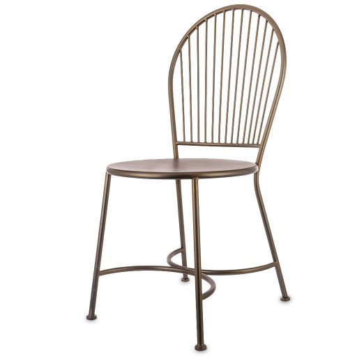 Zdjęcie oferty: Metalowe krzesło ogrodowe vintage retro 165003