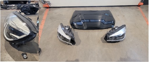 Zdjęcie oferty: Chłodnica, lampa led, maska, błotnik, BMW F45