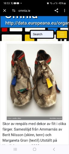 Zdjęcie oferty: Para mokasynów ze skóry karibu Eskimo Inuit