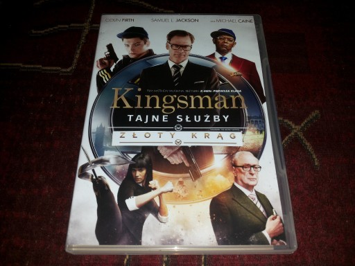 Zdjęcie oferty: Kingsman Tajne służby + Złoty Krąg 2xDVD lektor PL