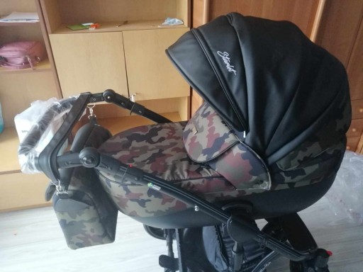 Zdjęcie oferty: Wózek 3in1 kolor Khaki Wojskowe Moro