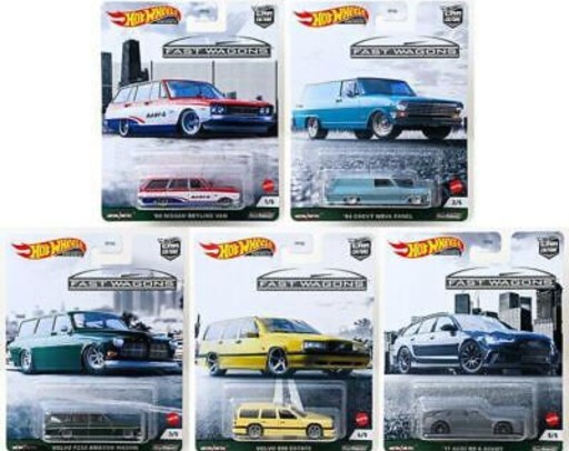 Zdjęcie oferty: Hot wheels FAST WAGONOS PREMIUM CAR CULTURE SET