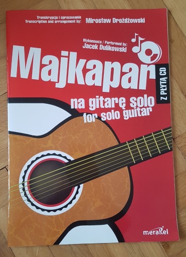 Zdjęcie oferty: Majkapar na gitarę solo Mirosław Drożdżowski