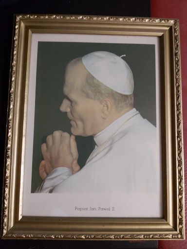 Zdjęcie oferty: Vintage-Papież Jan Paweł II -lata 70-te 