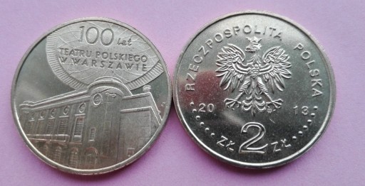 Zdjęcie oferty: 2 zł 2013 r 100 LAT TEATRU POLSKIEGO W WARSZAWIE