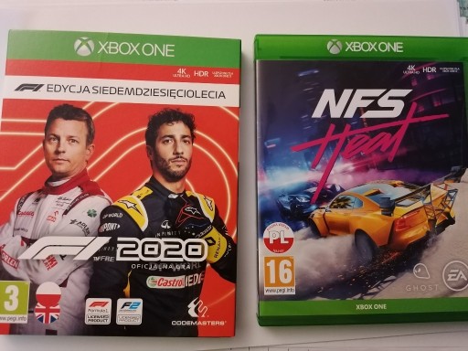 Zdjęcie oferty: F1 SEVENTY EDITION + NFS HEAT 