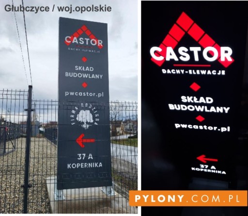 Zdjęcie oferty: Pylon reklamowy  LED 3 x1,2m PREMIUM  /  producent