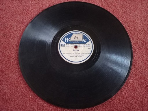 Zdjęcie oferty: płyta szelakowa Melodje 107 Tadeusz Miller chór 4 Asy