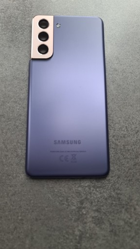 Zdjęcie oferty: Org. Obudowa tył klapka Samsung S21 G991 fioletowa