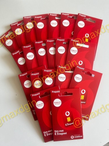Zdjęcie oferty: Vodafone NL bez Limit Europa UE dla Kierowcow