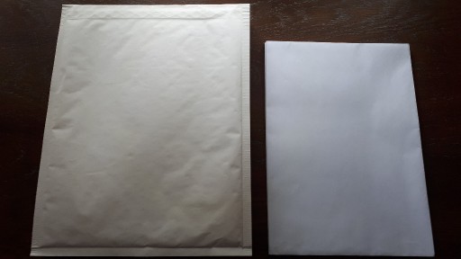 Zdjęcie oferty: Koperty bąbelkowe i papierowe - po 8 sztuk, zestaw