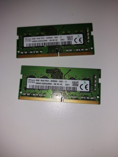 Zdjęcie oferty: Ram DDR4 3200MHZ 2X8GB (16gb) LAPTOP