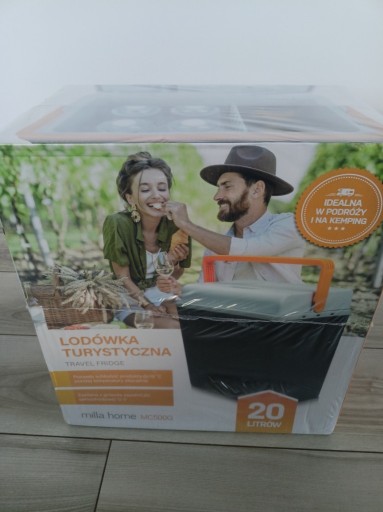 Zdjęcie oferty: Lodówka turystyczna milla home mc500g czarna 45W