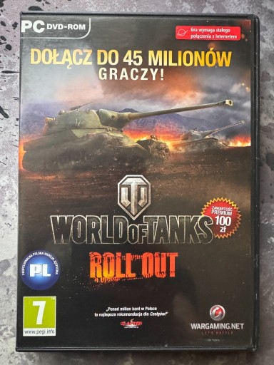 Zdjęcie oferty: WORLD OF TANKS ROLL OUT PUDEŁKO PO GRZE 