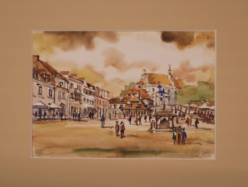 Zdjęcie oferty: Kazimierz Dolny nad Wisłą AKWARELA 24x30 cm