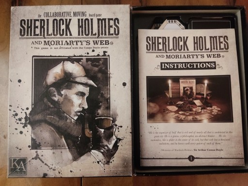 Zdjęcie oferty: Sherlock Holmes rodzinna planszówka Unikat!