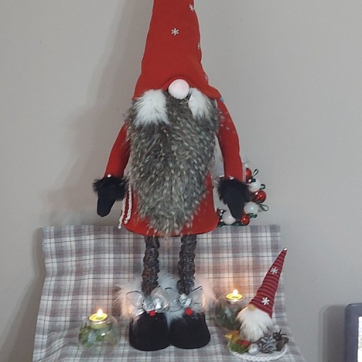 Zdjęcie oferty: Krasnal skrzat gnom świąteczny - duży i piękny