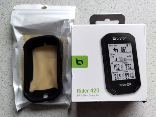 Zdjęcie oferty: Nawigacja rowerowa BRYTON Rider 420E +etui i folia