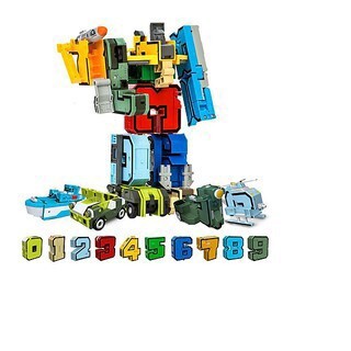 Zdjęcie oferty: Robot ~ Transformer z Cyferek ~ Nowy