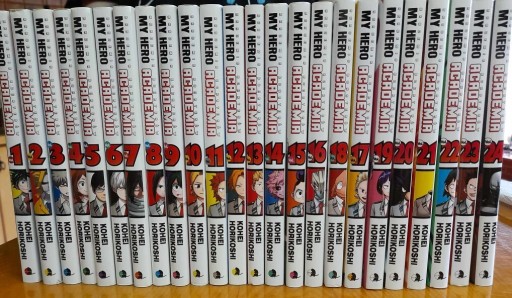 Zdjęcie oferty: Boku no hero academia 1-24 tomy