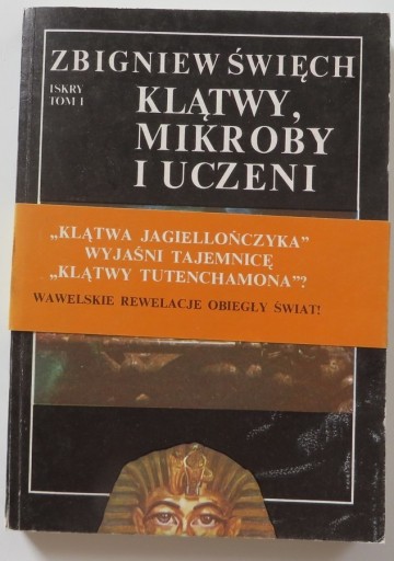 Zdjęcie oferty: Klątwy, mikroby i uczeni. Zbigniew Święch