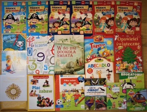 Zdjęcie oferty: Książeczki Edukacyjne dla Dzieci - 40 SZTUK 