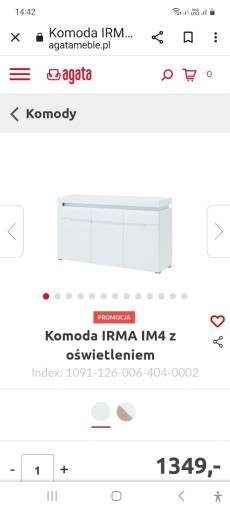 Zdjęcie oferty: Szafka/ komoda podswietlana