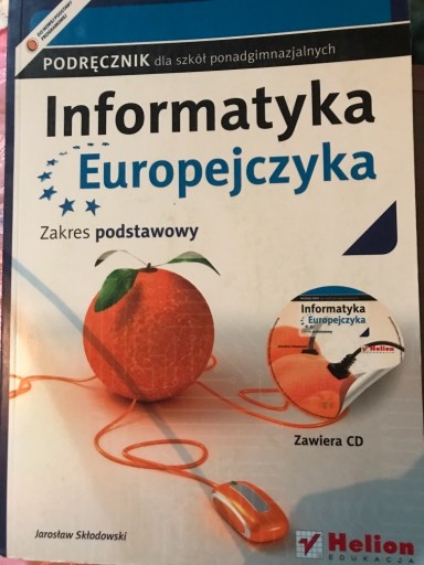 Zdjęcie oferty: Informatyka Europejczyka, podręcznik szkolny.