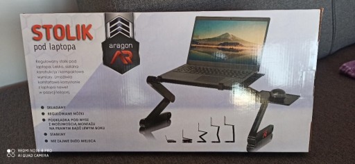 Zdjęcie oferty: Regulowany stolik pod laptopa aragon