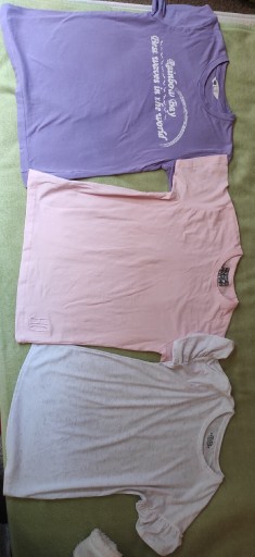 Zdjęcie oferty: 3 szt koszulka t-shirt 140cm. Reserved H&M Hot Oil