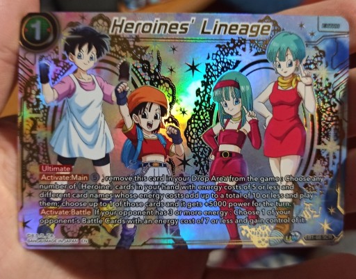Zdjęcie oferty: Dragon Ball Super Heroines' Lineage (EB1-68) SCR