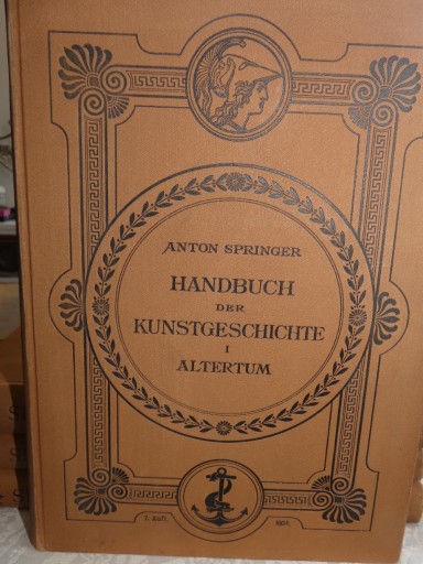 Zdjęcie oferty: A.Springer "Handbuch der Kunstgeschichte" tom. 1-4