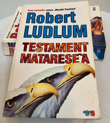 Zdjęcie oferty: Robert Ludlum -Testament Matarese'a / GiG 1991