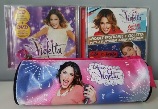 Zdjęcie oferty: Violetta - dwie płyty + piórnik