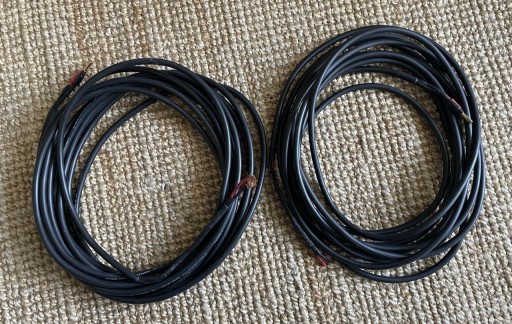 Zdjęcie oferty: Kable głośnikowe bitner 2x7M 2x2,5mm audio kable