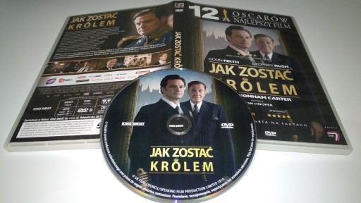 Zdjęcie oferty: JAK ZOSTAĆ KRÓLEM DVD Colin Firtz