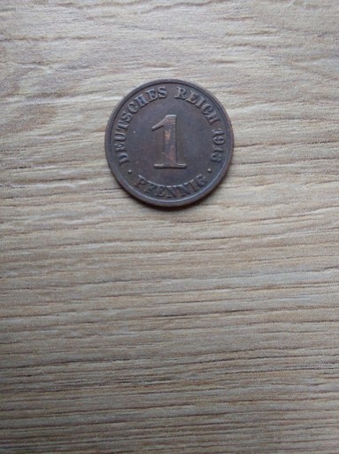 Zdjęcie oferty: Niemcy 1 pfennig 1913 stan +II