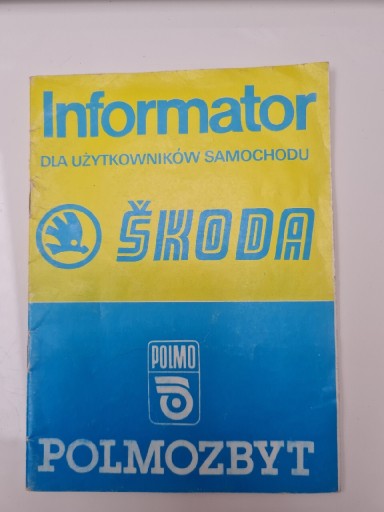 Zdjęcie oferty: Informator Skoda z 1980 r