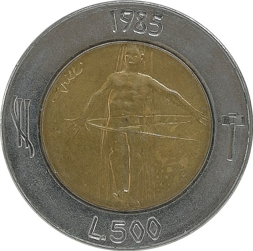 Zdjęcie oferty: San Marino 500 lire 1985, KM#181