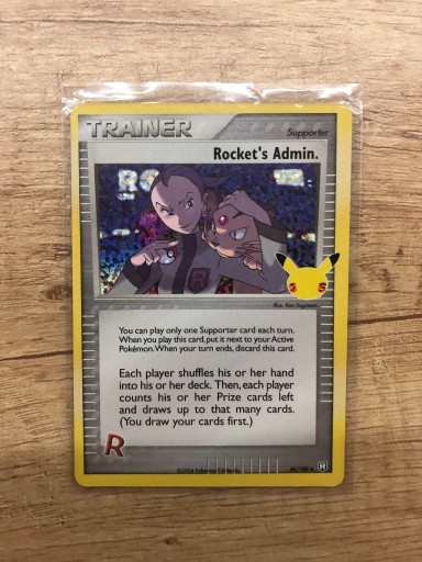 Zdjęcie oferty: Karta Pokemon Rocket Admin Celebrations