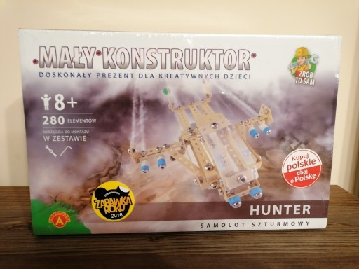 Zdjęcie oferty: Mały Konstruktor - Samolot  Hunter Alexander