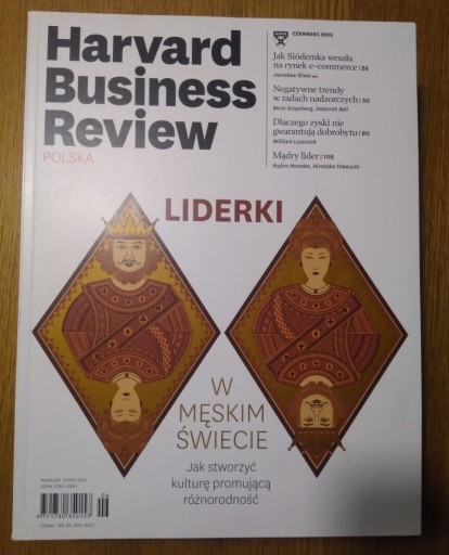 Zdjęcie oferty: Harvard Business Review Polska 06 2015