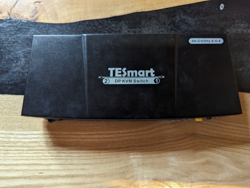 Zdjęcie oferty: TESmart 2 Port DisplayPort 1.2 KVM Switch 4K60Hz