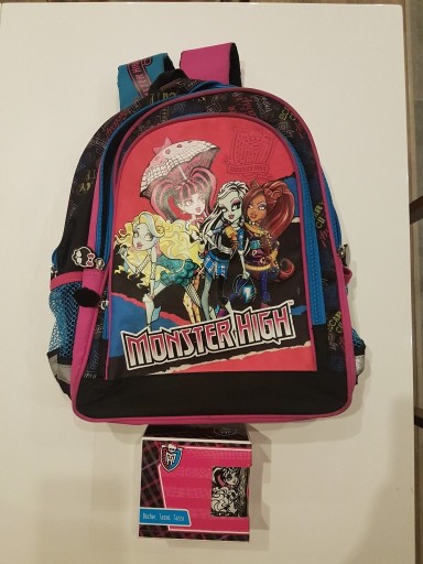 Zdjęcie oferty: Plecak Monster High szkolny+kubek porcelana St.Maj